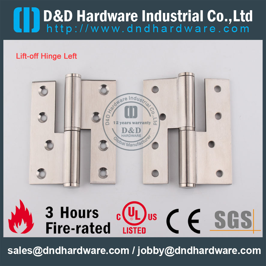 D&D Hardware-Door Ironmongery SS304 Lift-off hinge DDSS018
