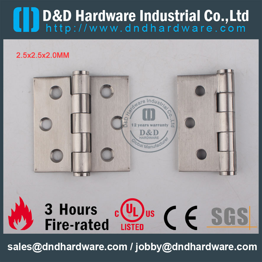 D&D Hardware-Construction Hardware Stainless Steel Hinge DDSS004