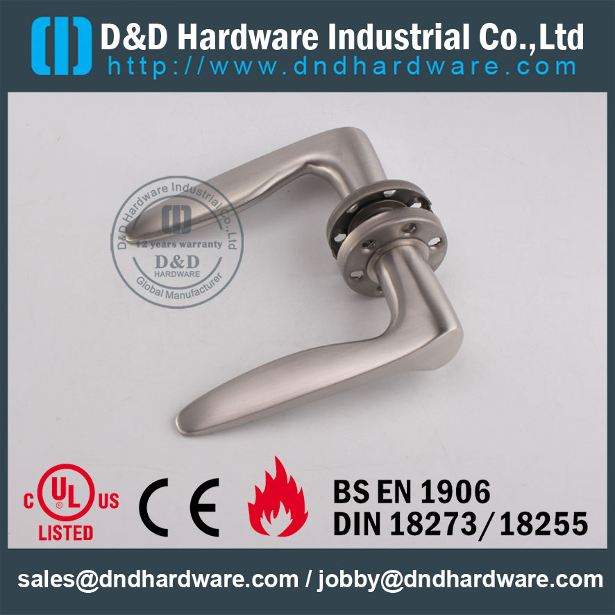D&D Hardware-Grade 304 Stainless Steel Solid Door handle DDSH008