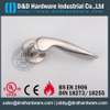Stainless Steel Popular Antique Brass Internal Solid Lever Handle for Metal Doors -DDSH025