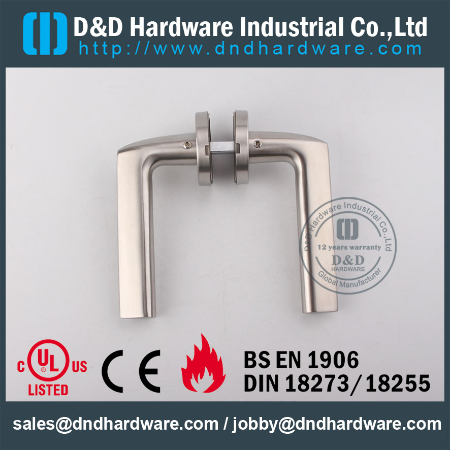 D&D Hardware-Door Fitting SSS Solid Door handle DDSH016