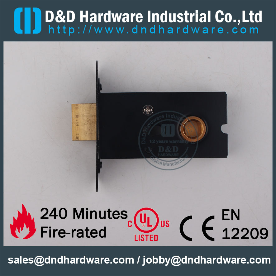 D&D Hardware-Europe Market Brass WC Deadbolt DDML032