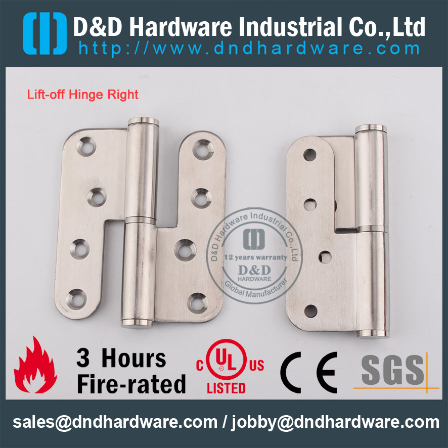 D&D Hardware-Wholesale Door hardware Stainless steel Lift-off Hinge DDSS021 