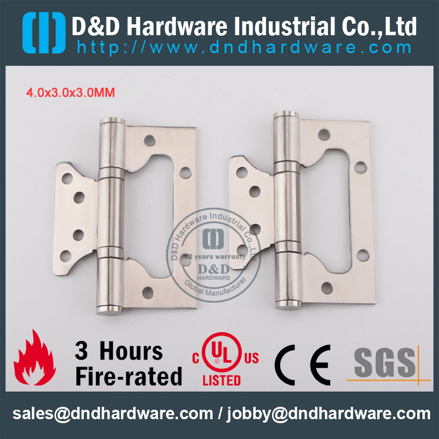 D&D Hardware-SS201 Door Ironmongery Flush Hinge DDSS026