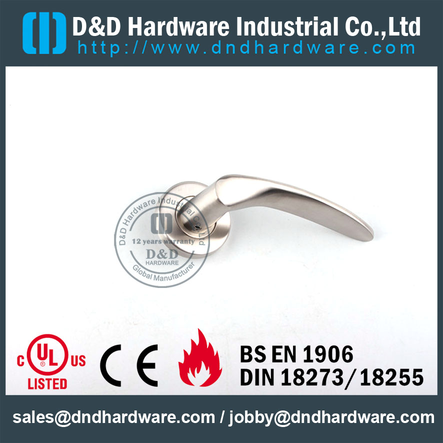 D&D Hardware-Fire rated Solid handle DDSH001