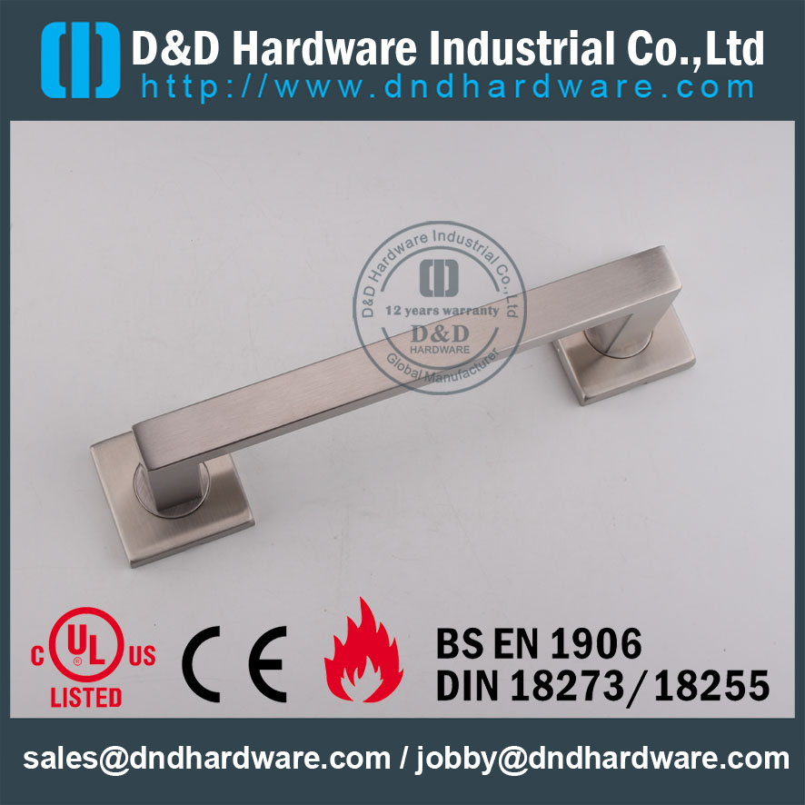 D&D Hardware-Square Stainless Steel Door Pull handle DDPH019
