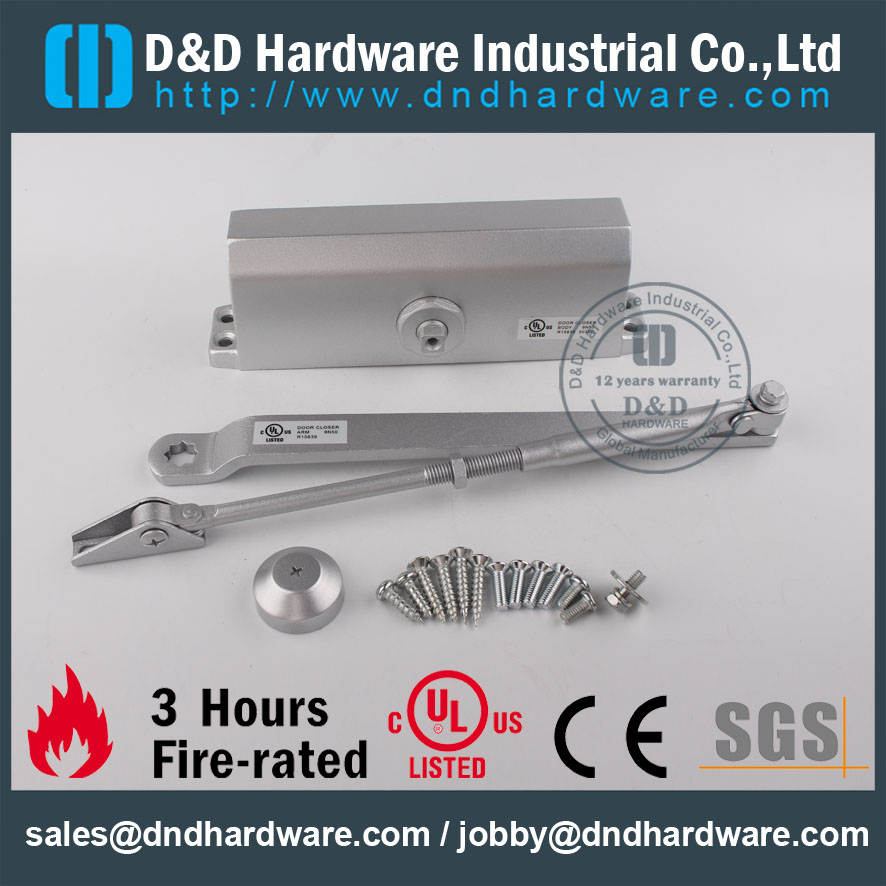 D&D Hardware-Architectural Hardware Wooden Door closer DDDC-503BC