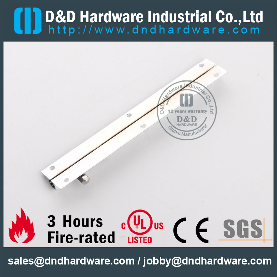 D&D Hardware-Door Accessories Brass Door Bolt DDDB016