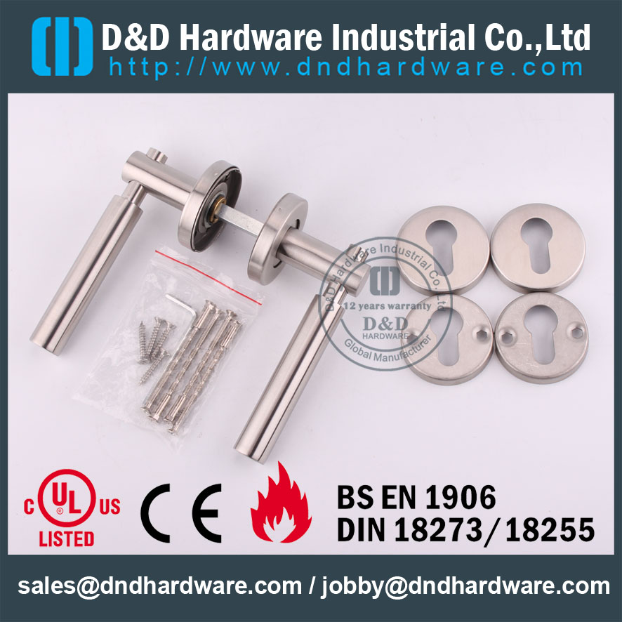 D&D Hardware-CE Certificate Door Solid handle DDSH034