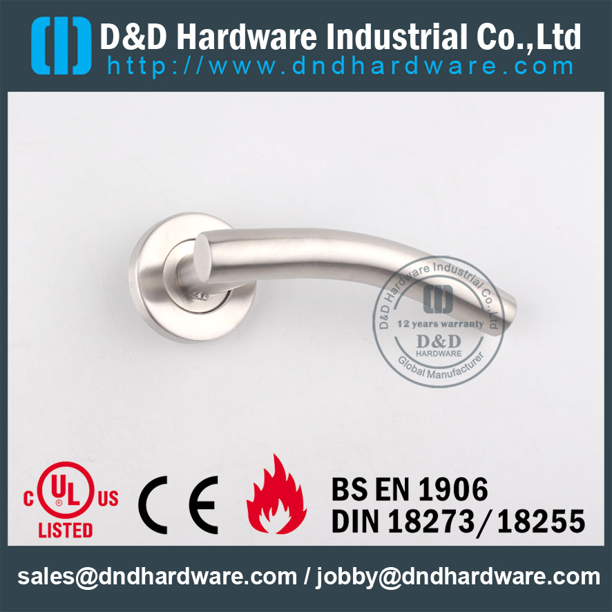 D&D Hardware-SS304 Hollow Door handle DDTH005