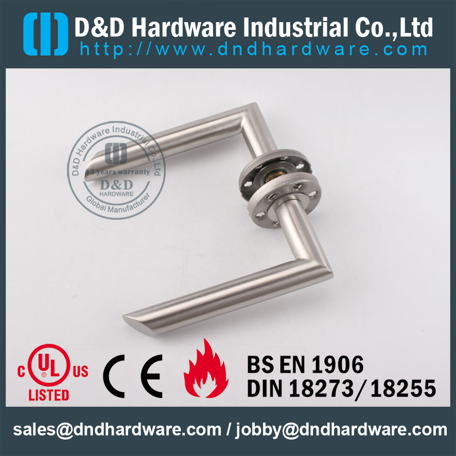 D&D Hardware-Fire Rated Door Tubing handle DDTH012