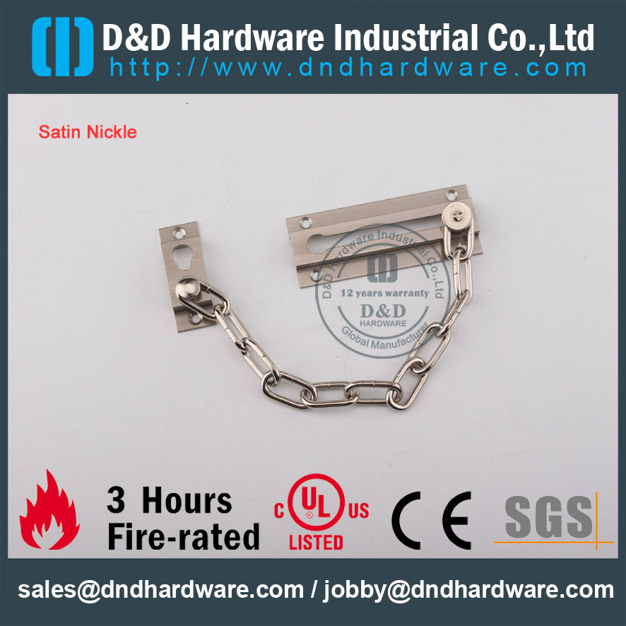 D&D Hardware-Wholesale Grade SS304 Door chain DDDG005