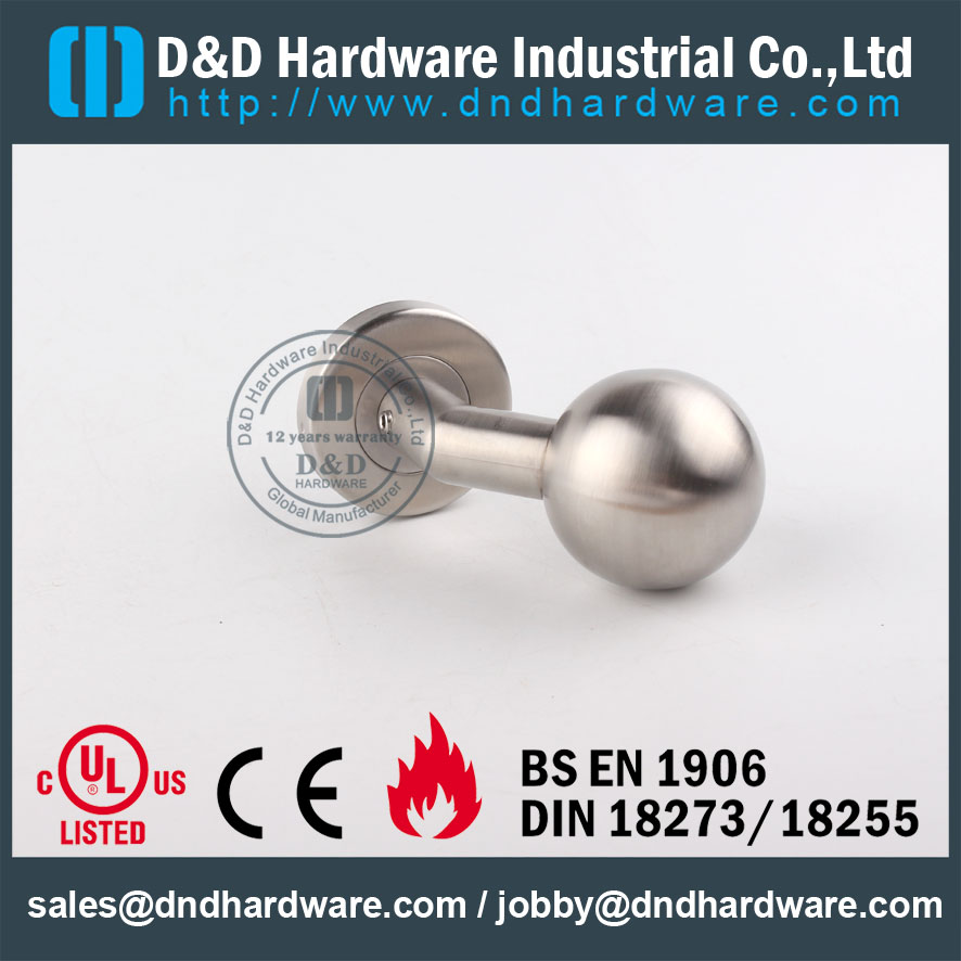 D&D Hardware-Fire RAted Hollow Knob handle DDTH032