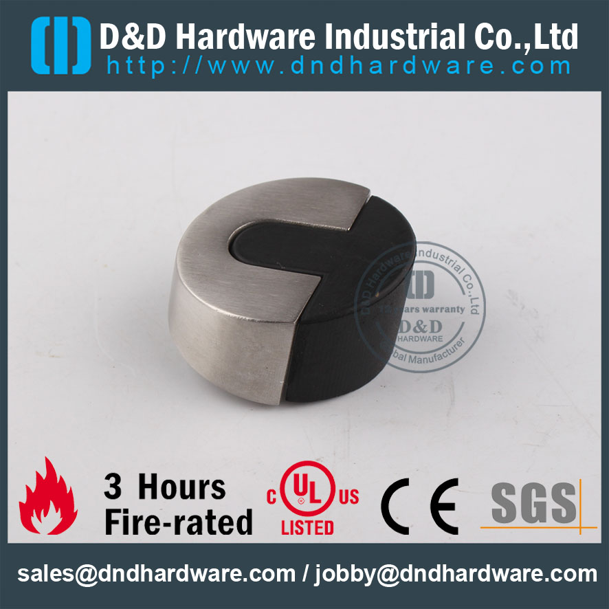 D&D Hardware-Stainless Steel Floor mounted type door stopper DDDS006