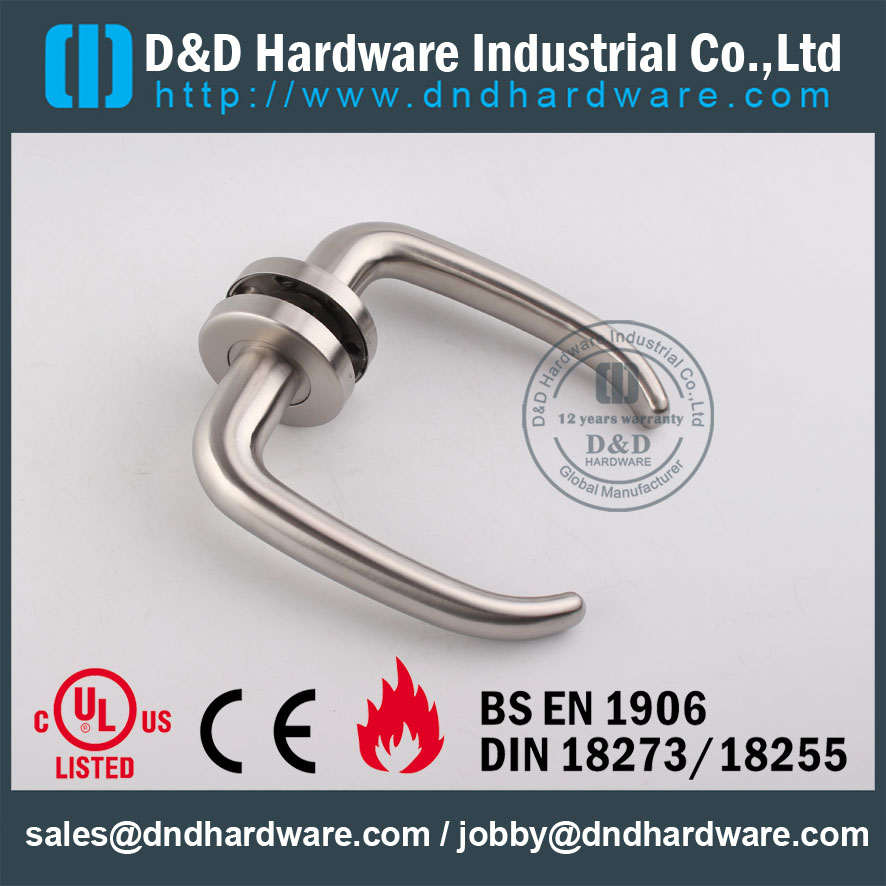 D&D Hardware-Modern Interior Hardware Solid Door handle DDSH004