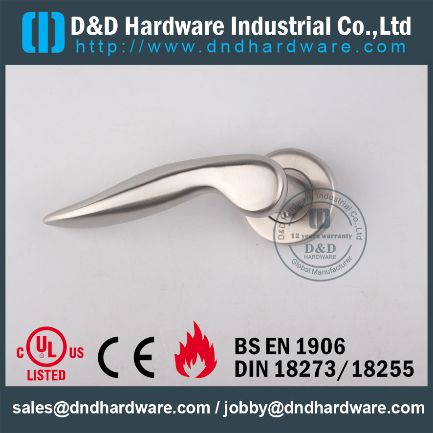 D&D Hardware-CE Stainless steel Door lever handle DDSH025