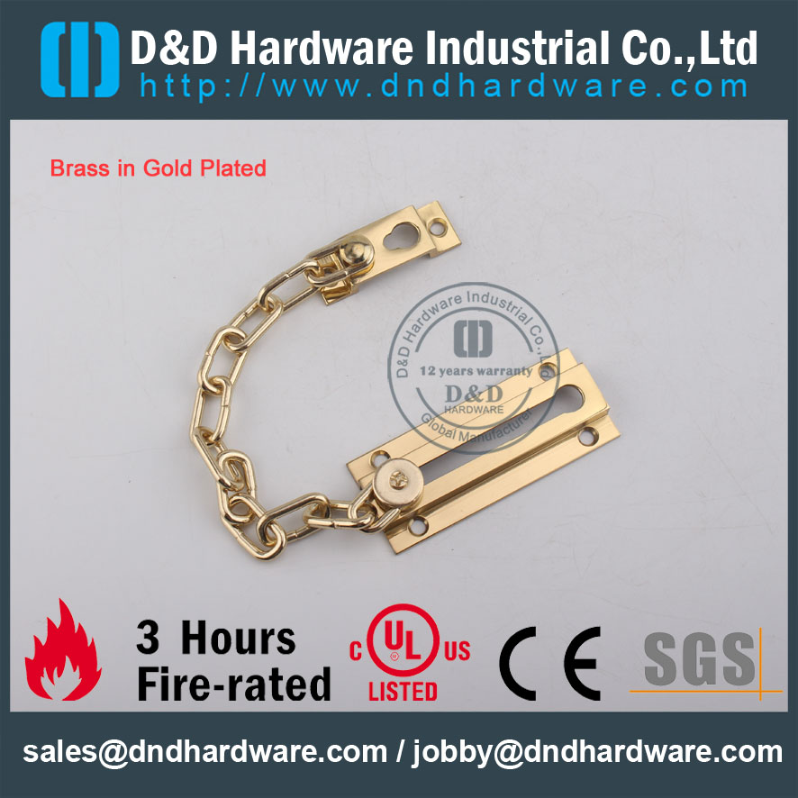 D&D Hardware-Wooden Door SS304 Door chain DDDG005