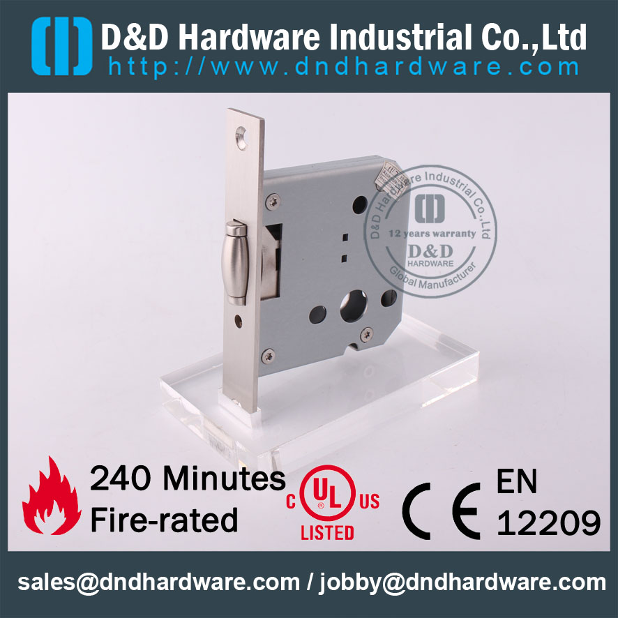 D&D Hardware-Door Ironmongery SS304 Mortise Lock DDML030
