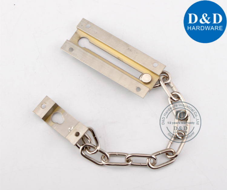 Brass Security Door Chain-D&D Hardware