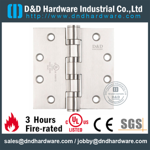 UL Fire Rated Door Hinge 4.5" for Steel Door-DDSS004-FR 