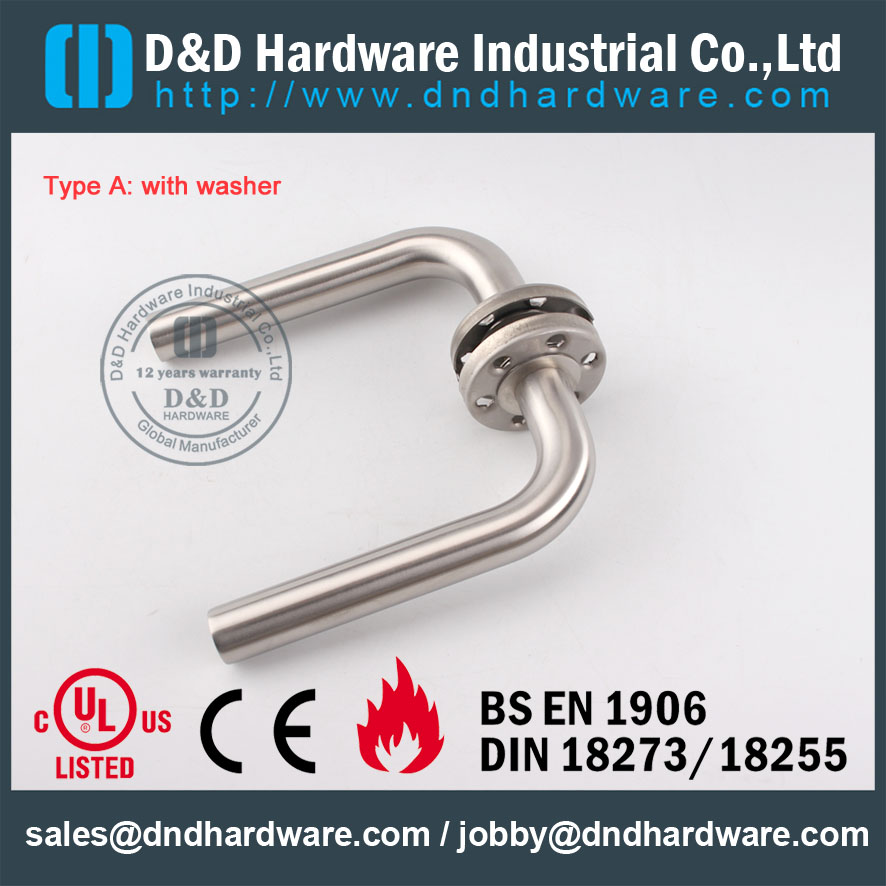 D&D Hardware-Door Hardware Tube lever handle DDTH002