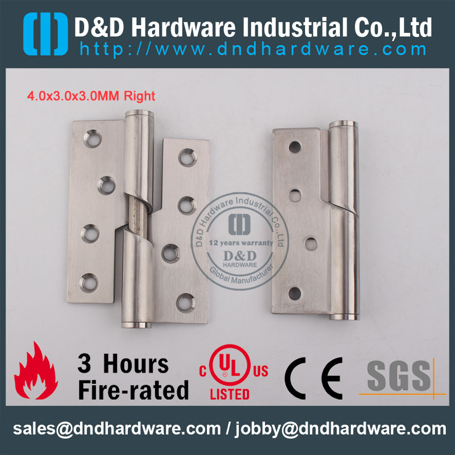 D&D Hardware-Wooden Door SS304 Rising hinge 