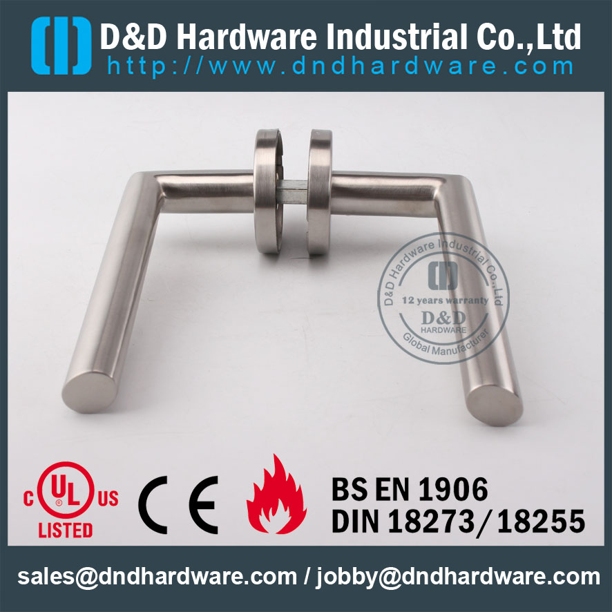 D&D Hardware-SS304 Ellips Tube lever handle DDTH026