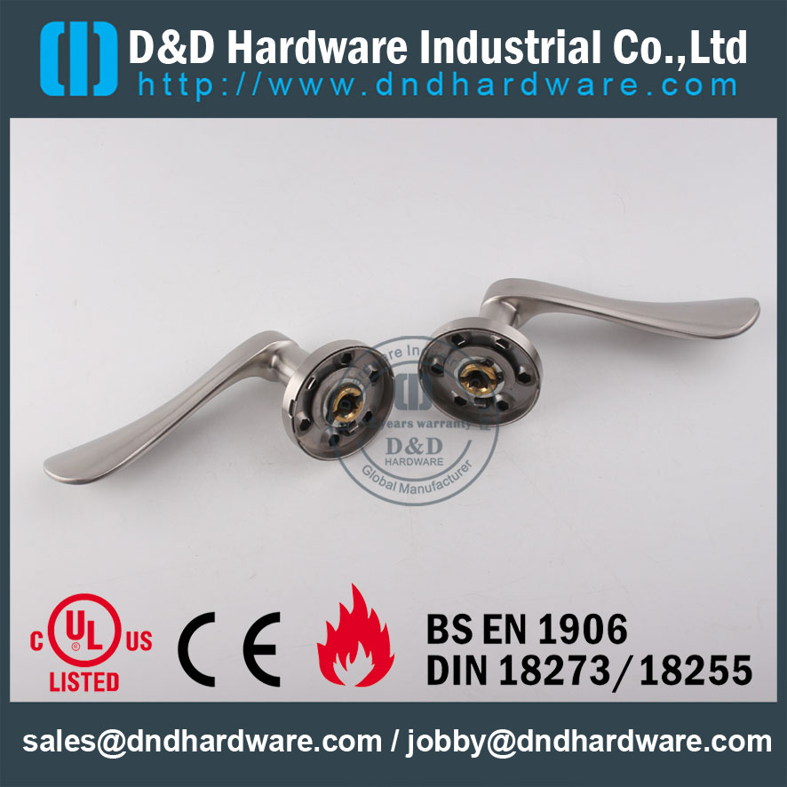 D&D Hardware-Europe Design Interior Door lever handle DDSH012