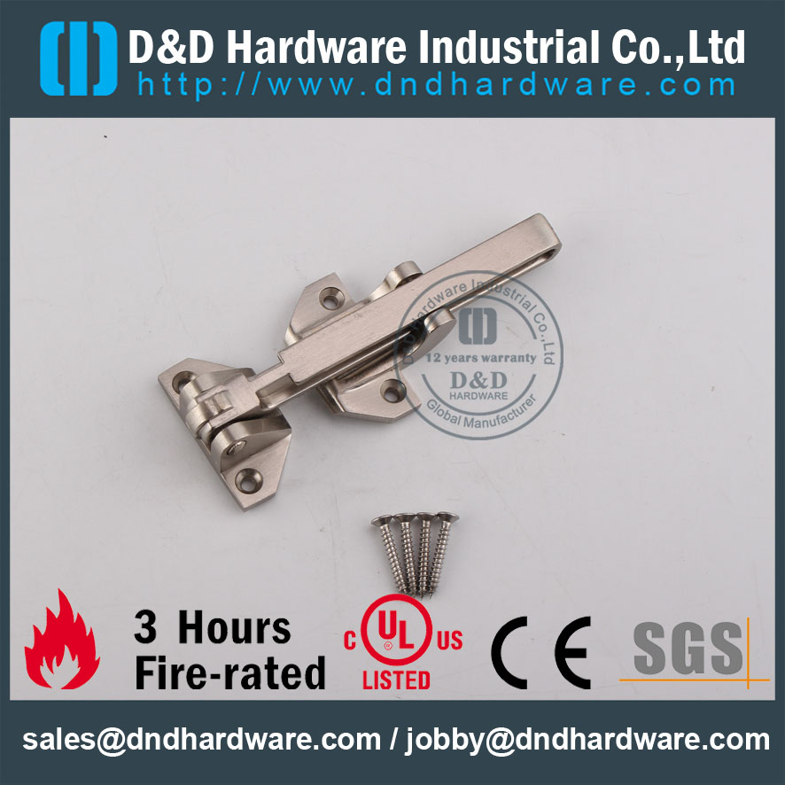 DD Hardware-Fire Rated Stainless Steel Door Guard DDDG015