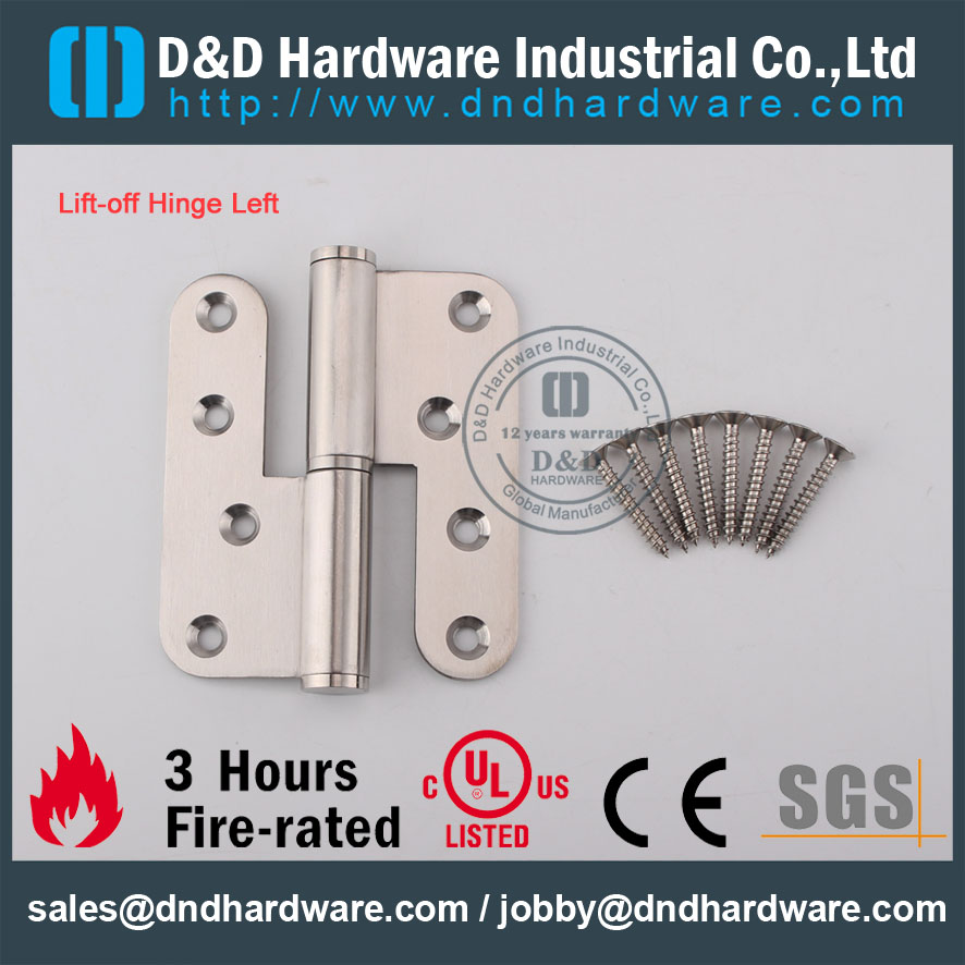 D&D Hardware-Door Ironmongery SSS Lift-off Hinge DDSS021 