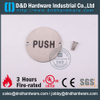 Grade 316 Circular Pull Push Plate for Exterior Metal Doors-DDSP009