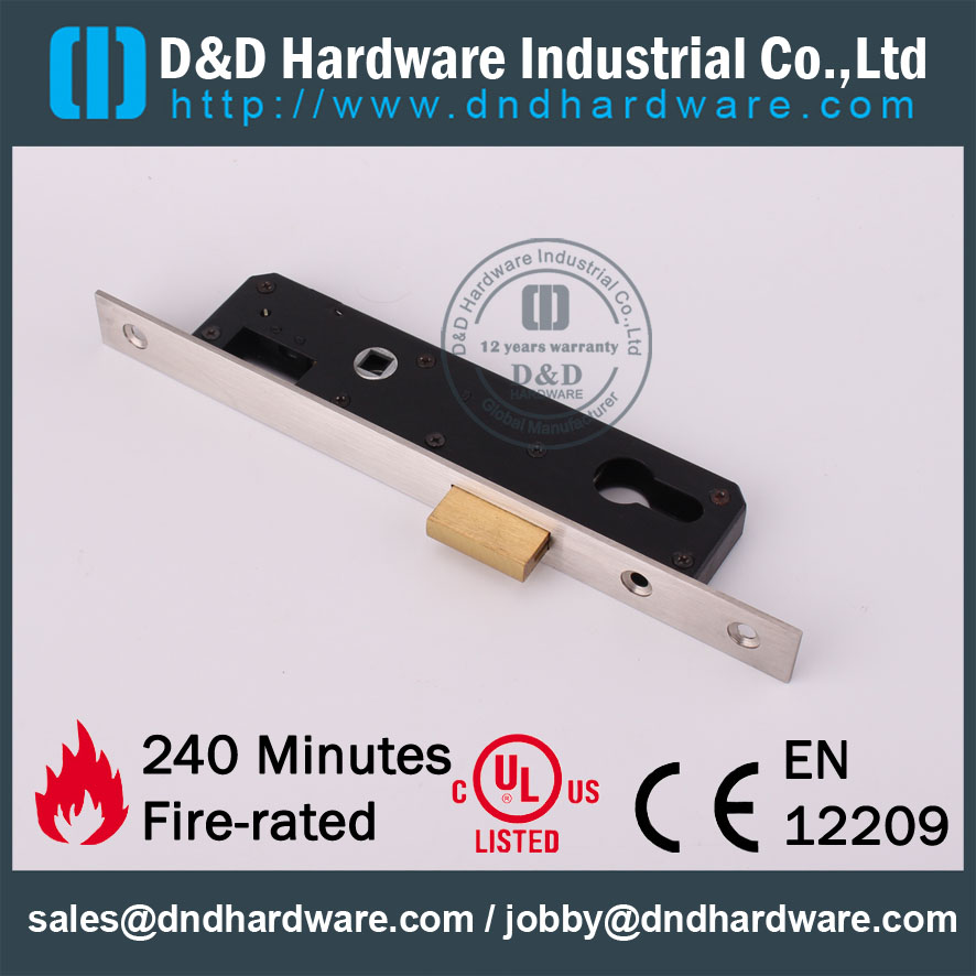 D&D Hardware-Door Ironmongery Brass Deadbolt Lock DDML018