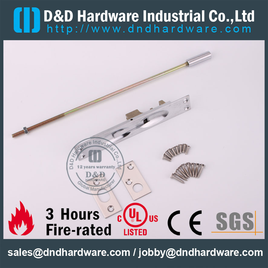 D&D Hardware-Architectural Hardware Brass Flush Bolt DDDB010