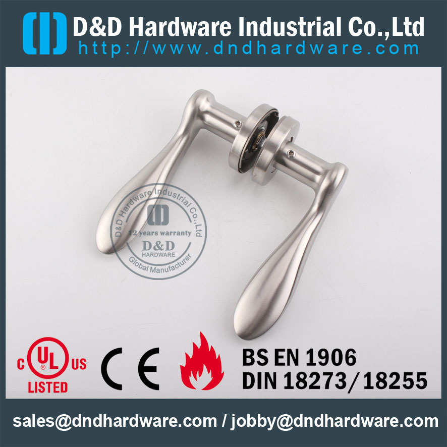 D&D Hardware-UL Standard Cast Solid lever handle DDSH025