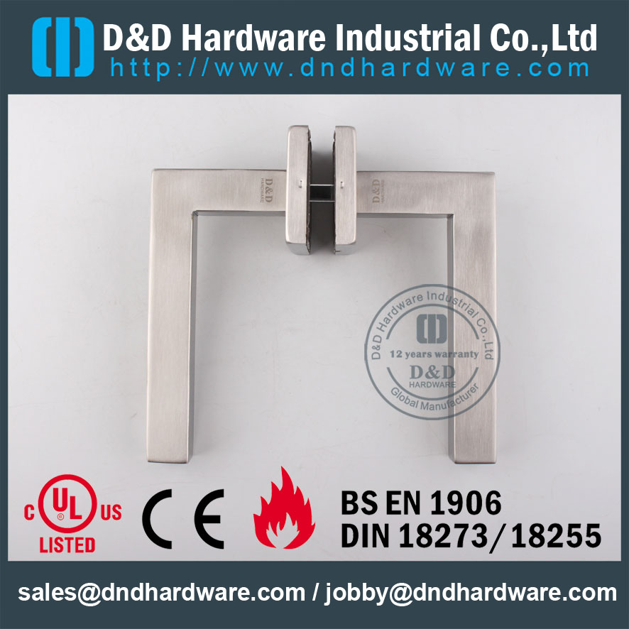 D&D Hardware-UL Fire Rated Door Lock handle DDTH019