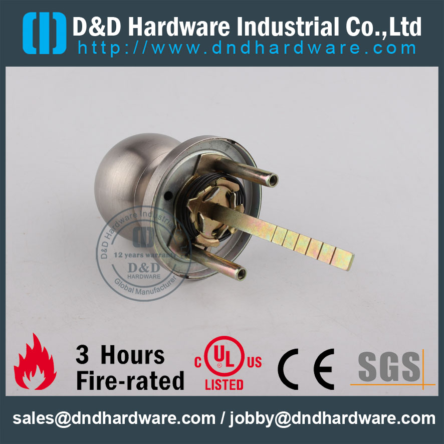 D&D Hardware-UL Standard Fire Rated Escutcheon knob trim DDPD016