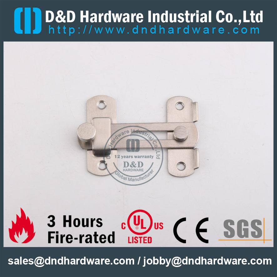 D&D Hardware-Construction Hardware SS304 Door Guard DDDG006