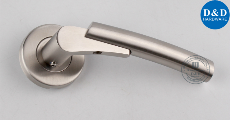 Solid Stainless Steel Lever Handle-D&D Hardware