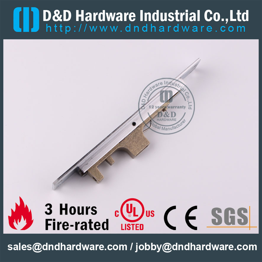 D&D Hardware-Door Accessories Brass Flush Bolt DDDB010