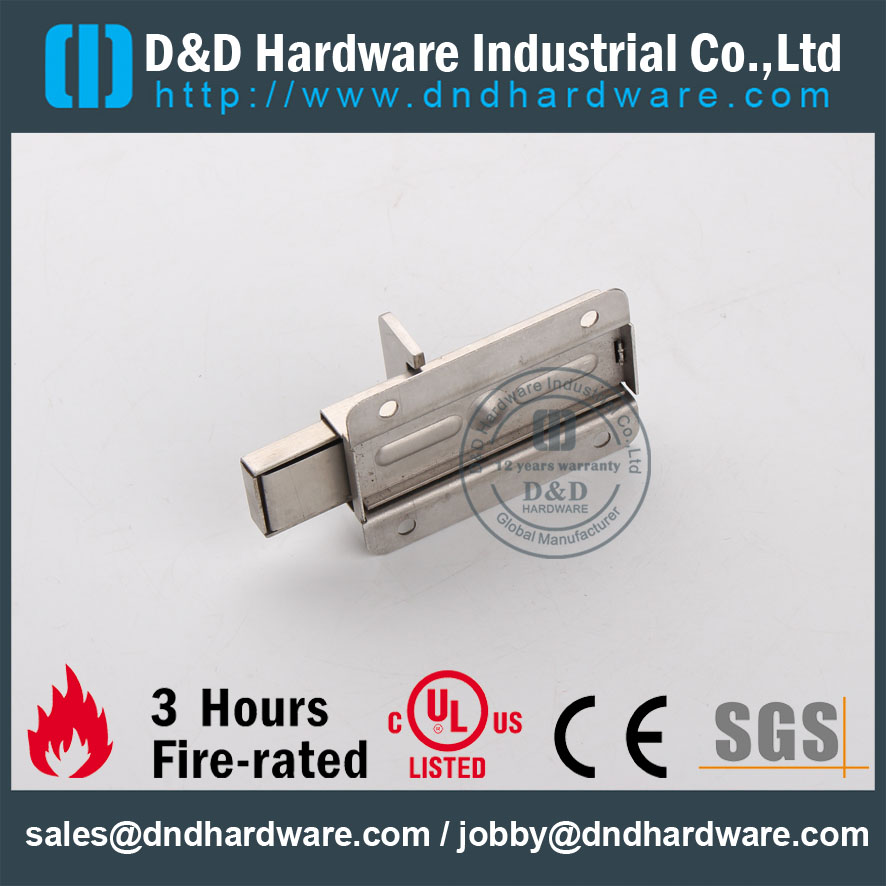 D&D Hardware-Construction Hardware Stainless Steel Door Bolt DDDB013