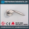 Stainless Steel 304 Thread Type Solid Lever Handle for Fire-Rated Doors-DDSH026