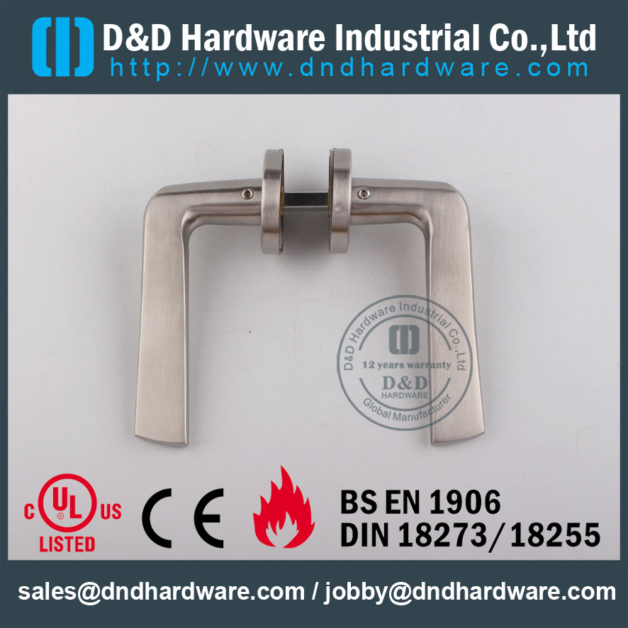D&D Hardware-Stainless steel 304 solid Door handle DDSH022