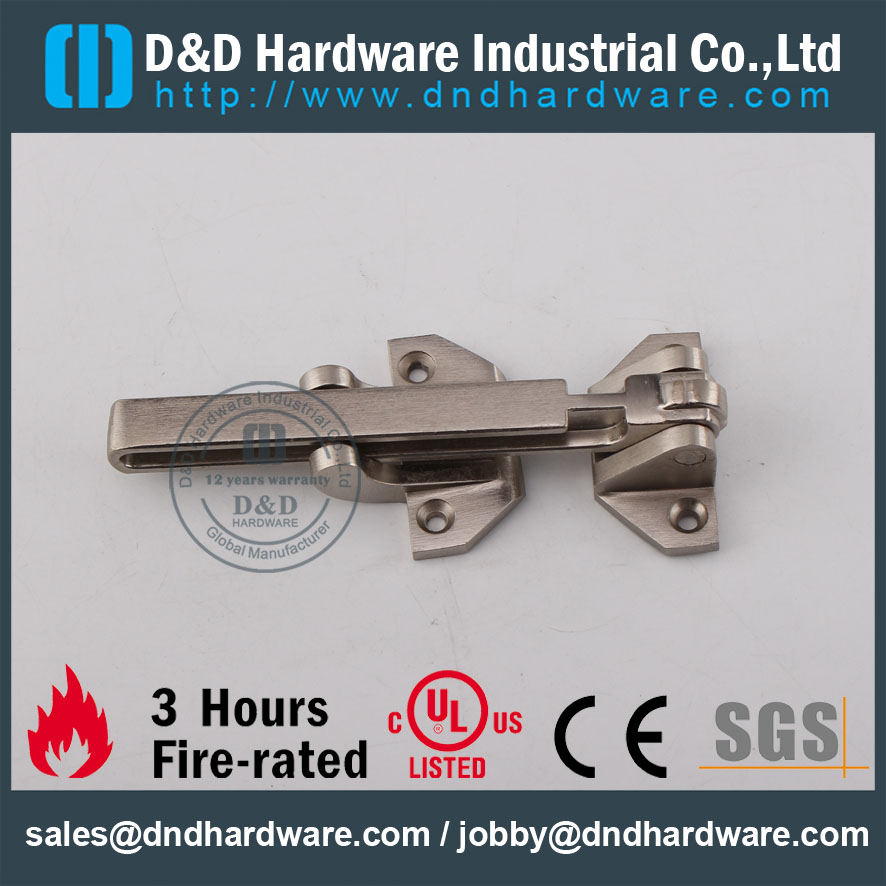 DD Hardware-Stainless Steel Door Fitting Door Guard DDDG015