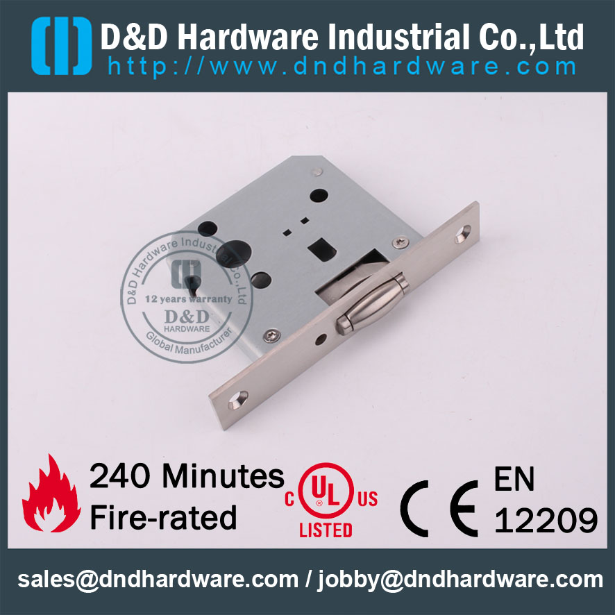 D&D Hardware-Construction Hardware SS304 Mortise Lock DDML030