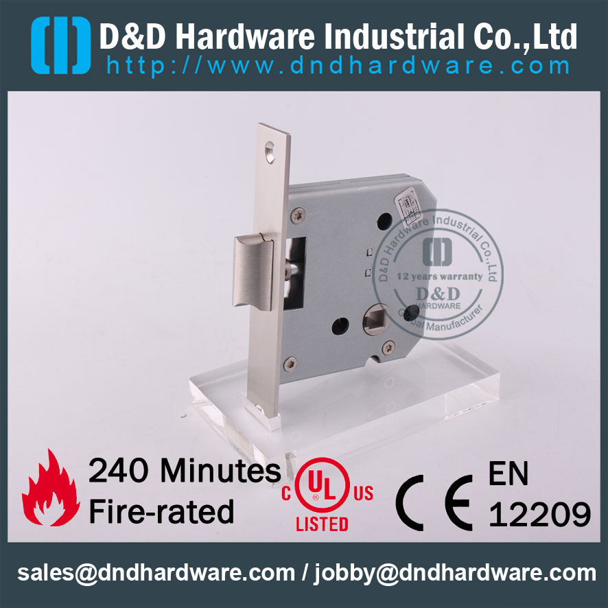 D&D Hardware-Grade SS304 Door Accessories Lock Body DDML028