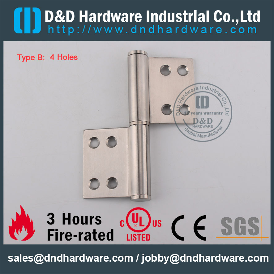 D&D Hardware-Wholesale Grade SS304 Flag Hinge-D&D Hardware
