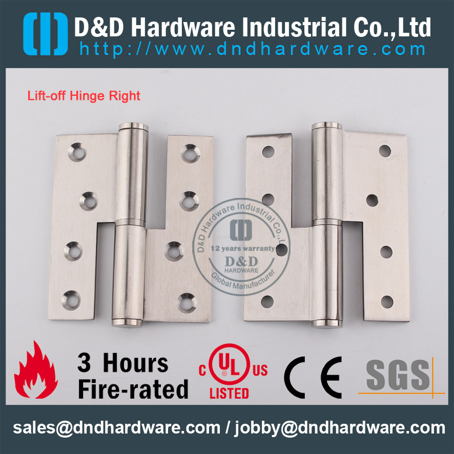 D&D Hardware-CE Standard Stainless Steel Lift-off hinge DDSS018