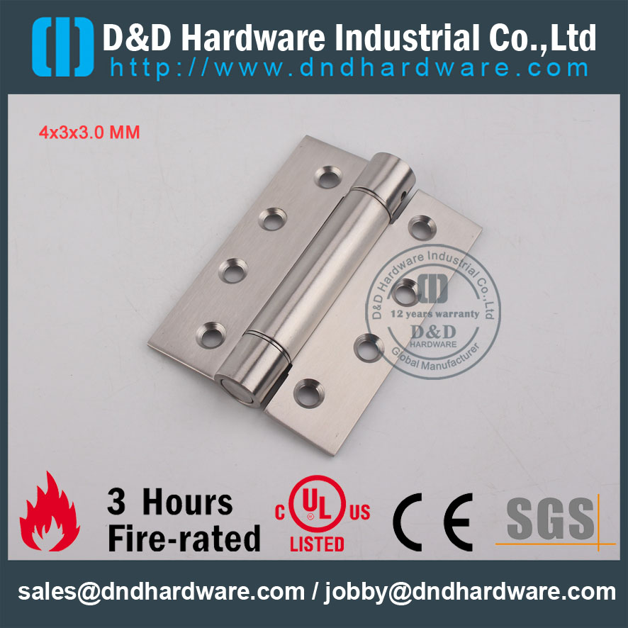 D&D Hardware-SS304 Decorative Design Spring Hinge DDSS033