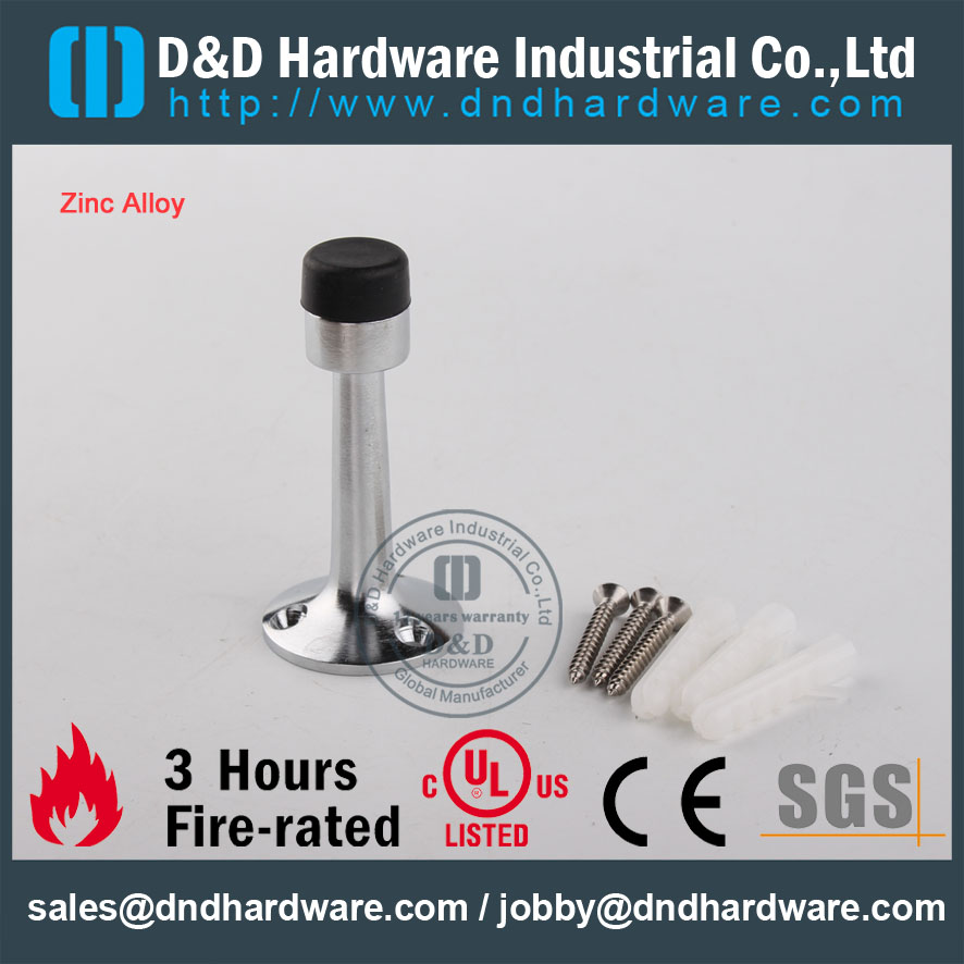 D&D Hardware-Zinc Alloy Modern Interior door stopper DDDS019