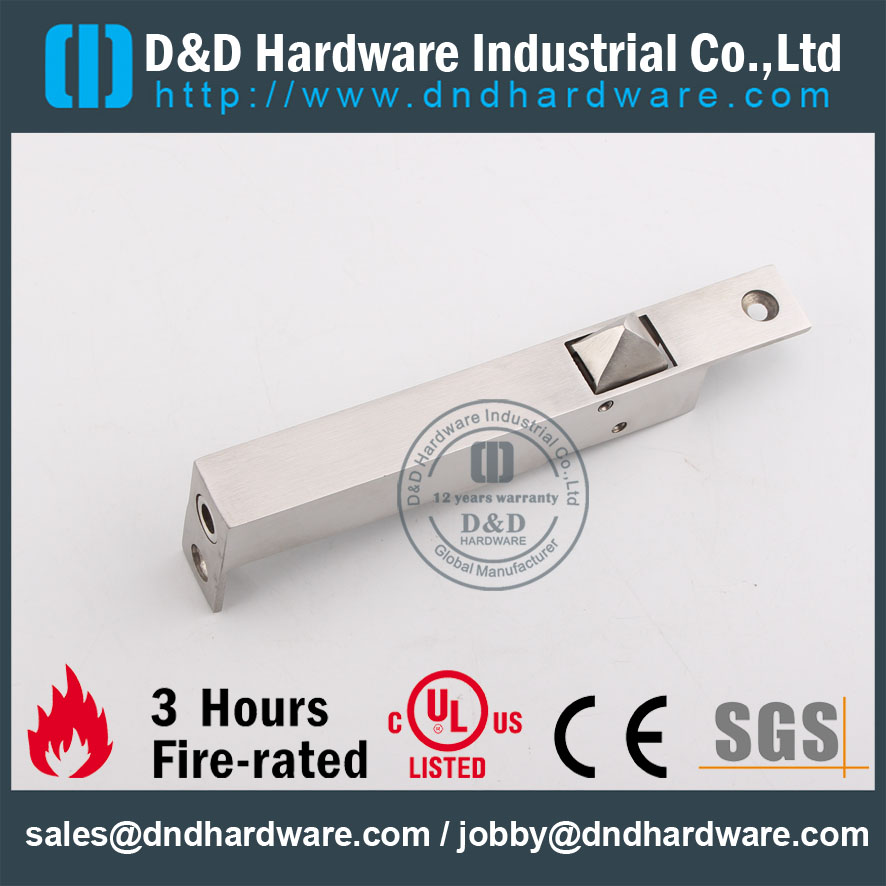 D&D Hardware-Door Ironmongery SSS Automatic Flush Door Bolt DDDB023